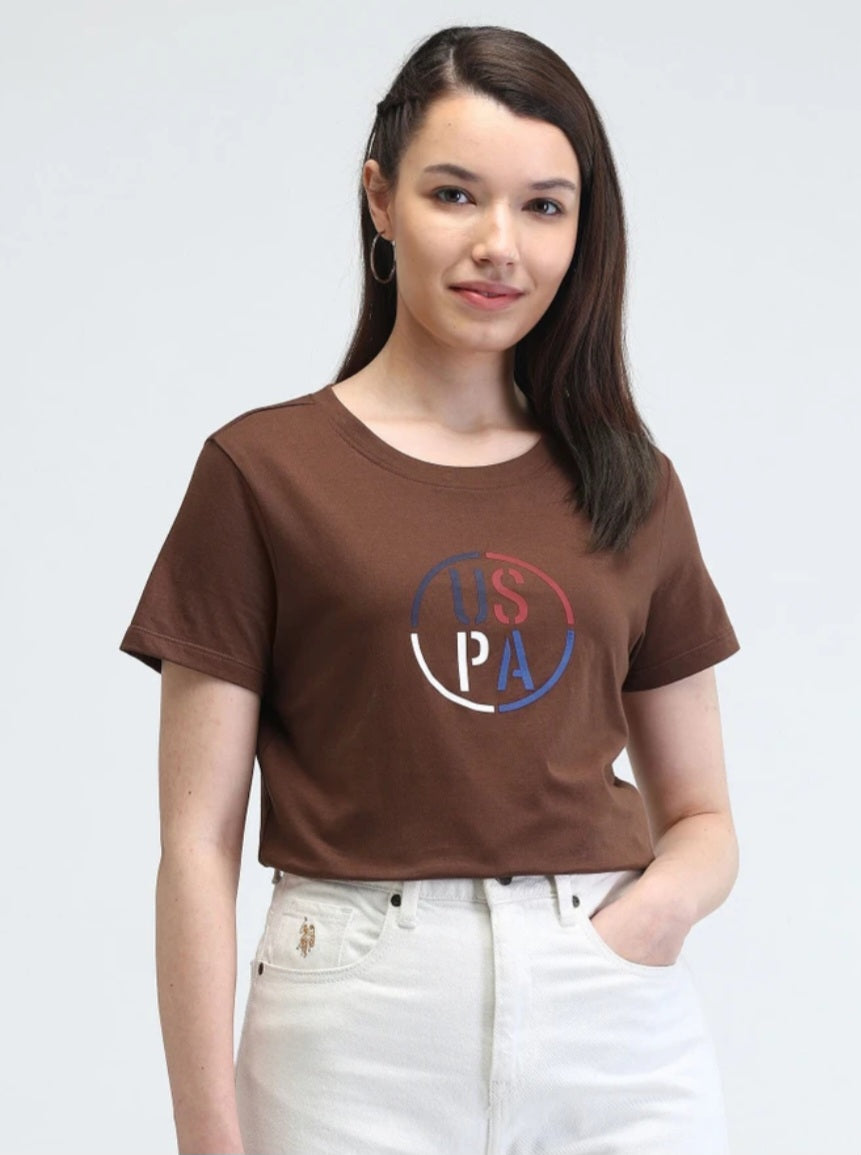 Regular T- shirt for Girls[Double Bio-washed 100% Cotton] 180GSM