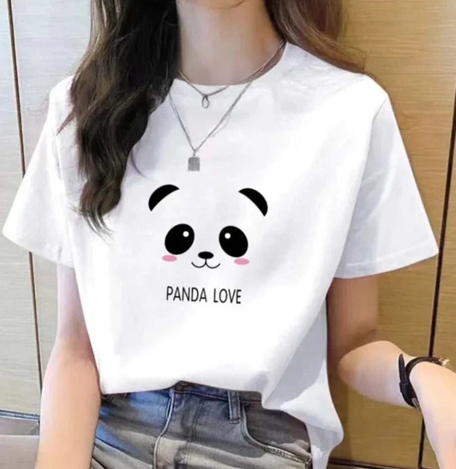 Regular T- shirt for Girls[Double Bio-washed 100% Cotton] 180GSM