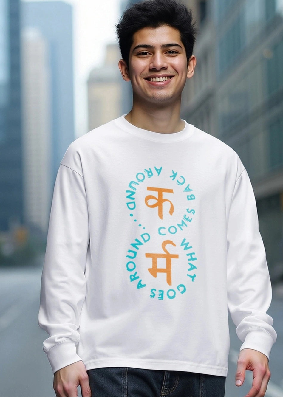 Sweatshirts for Boys [Double Bio-washed 100%Fleeced  Cotton & Siliconwashed] 350GSM